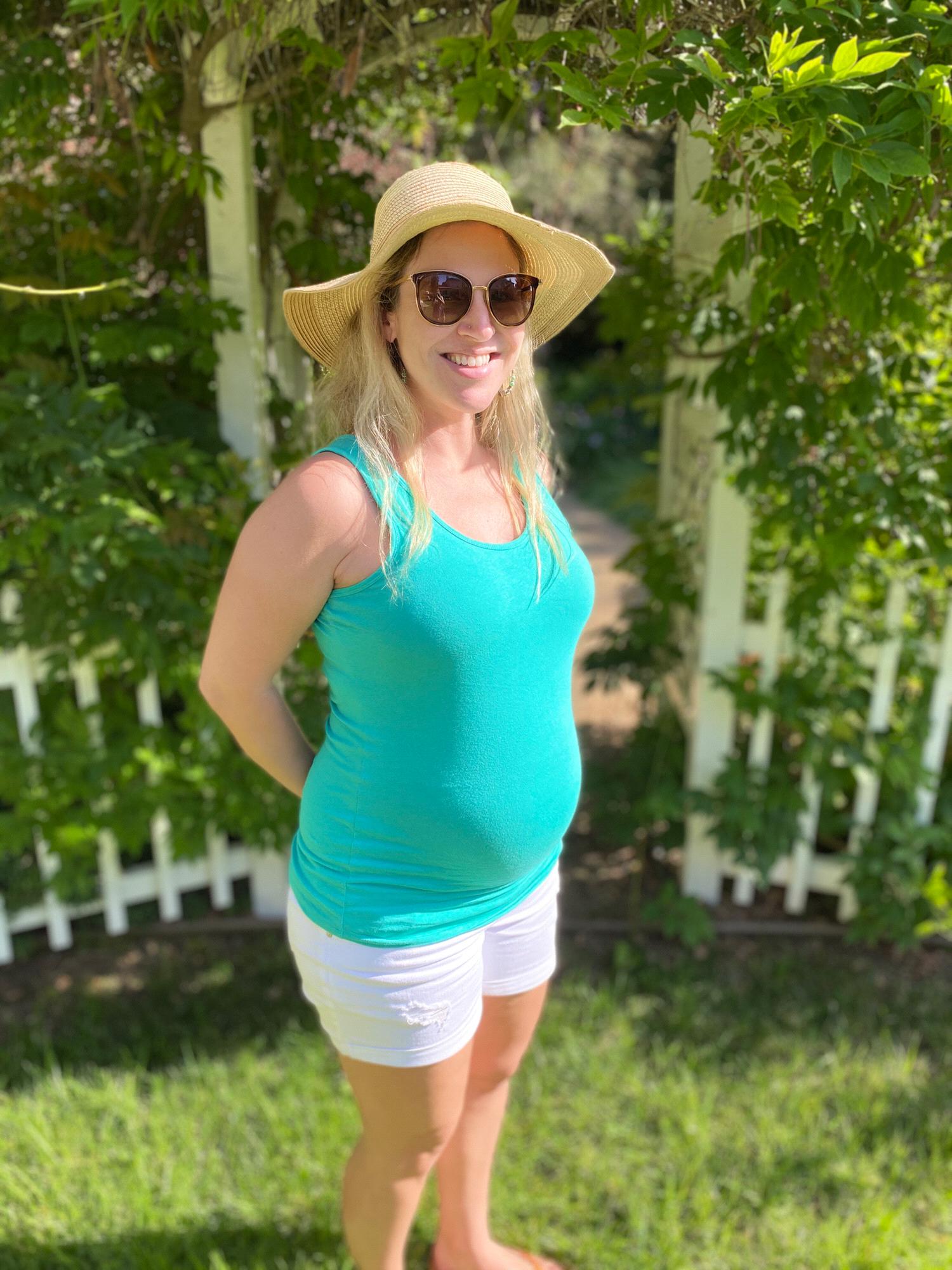 My adorable sister, in her third trimester- we can't wait to meet you little guy!
