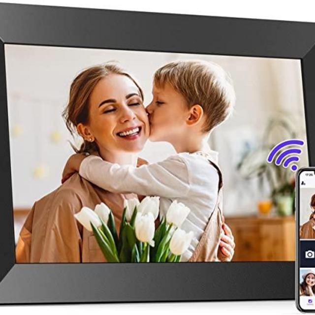 BIGASUO 10.1 Inch WiFi Digital Picture Frame