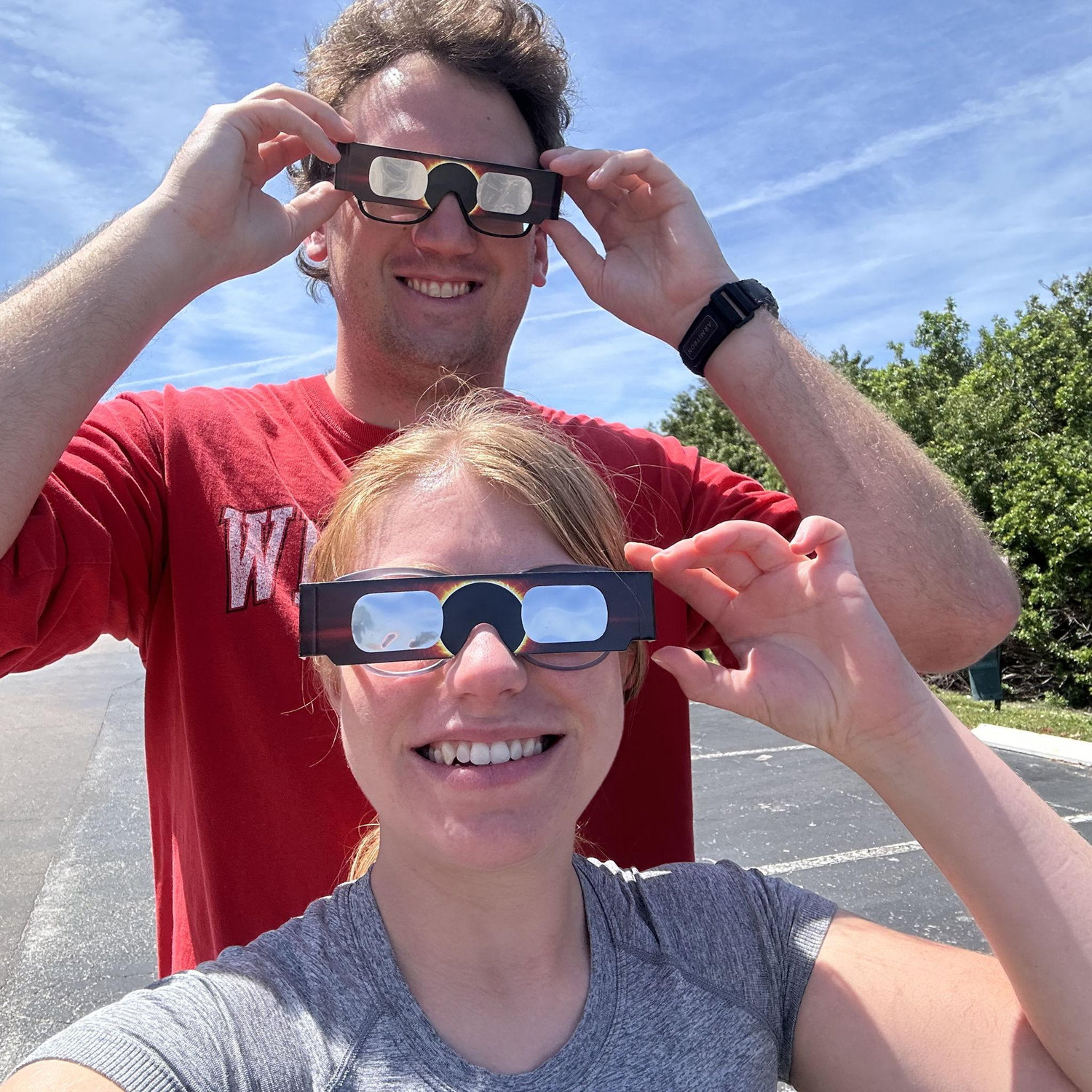 Solar eclipse viewing
