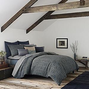 Ellen DeGeneres Nomad King Duvet Cover in Navy