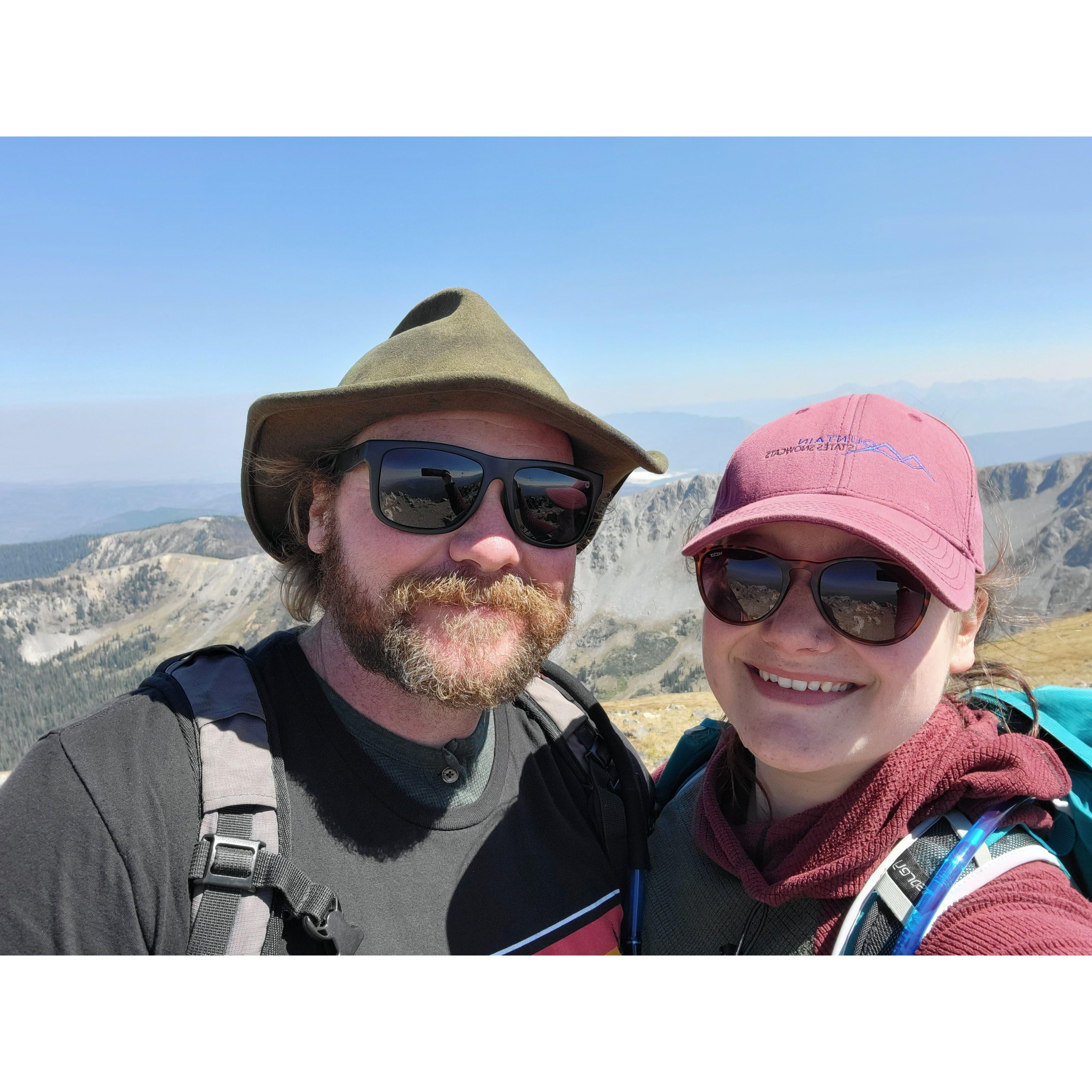 On top of Byers peak