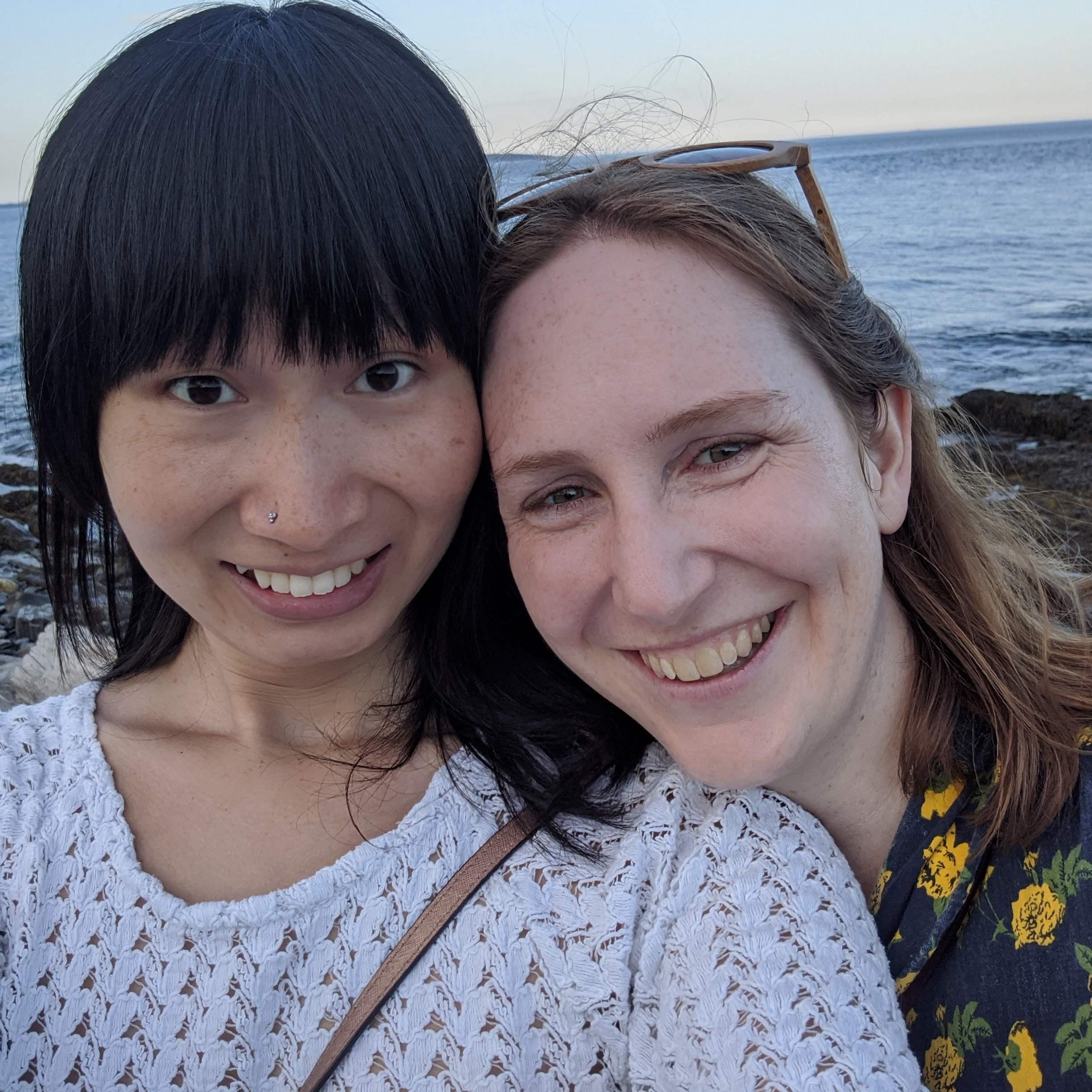 Two cuties in Maine
