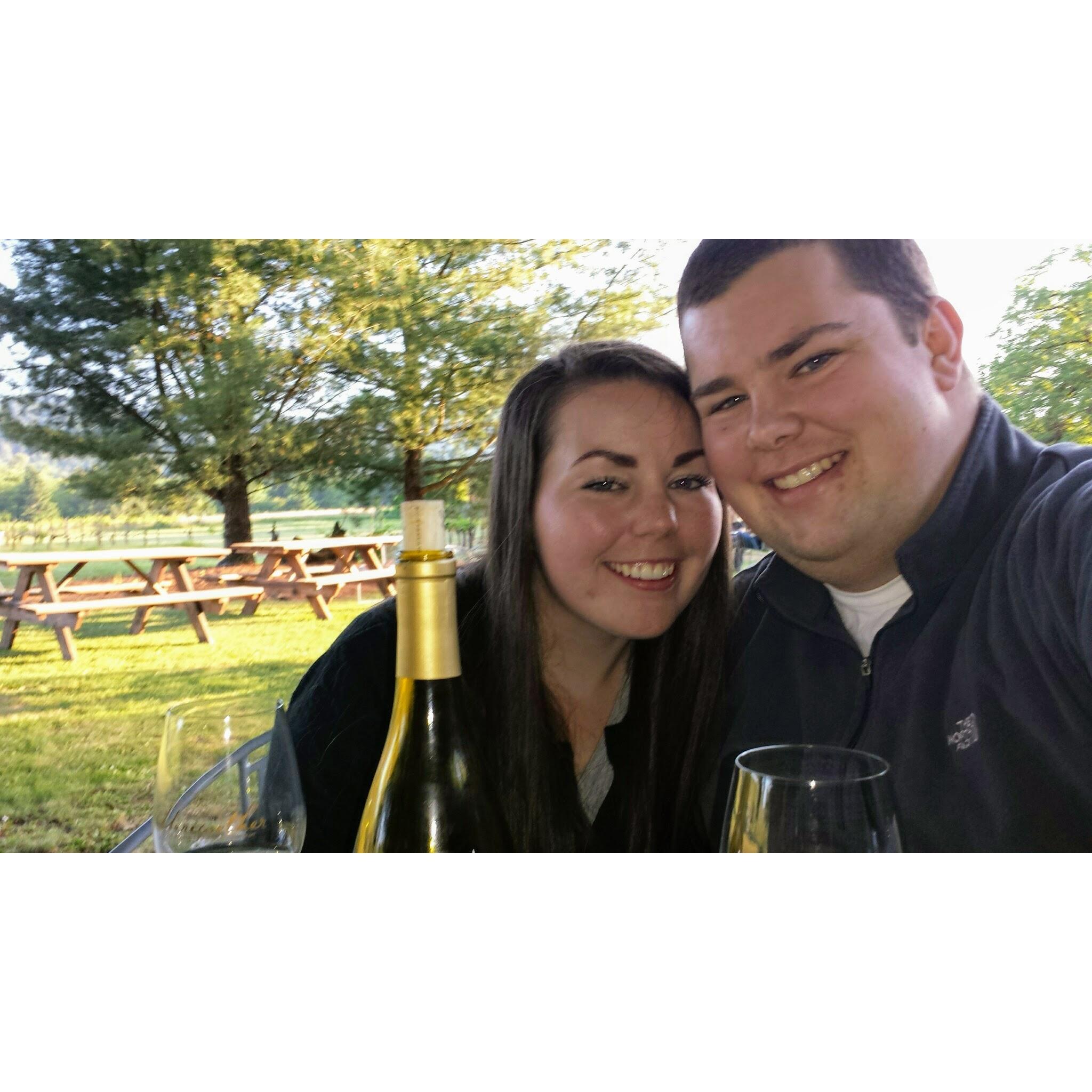 Our very first picture together