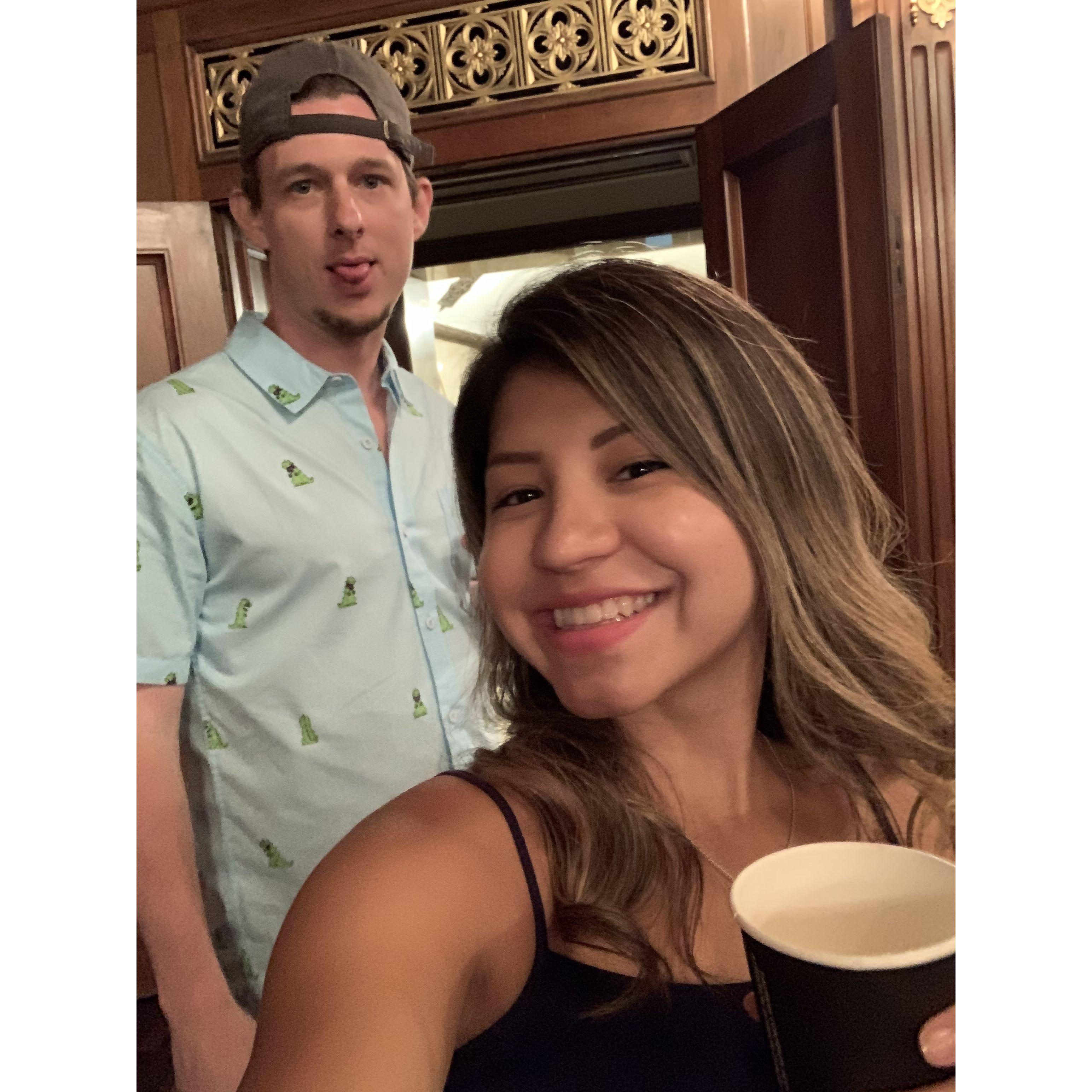 First birthday with Kyle, fun memory. #July2020