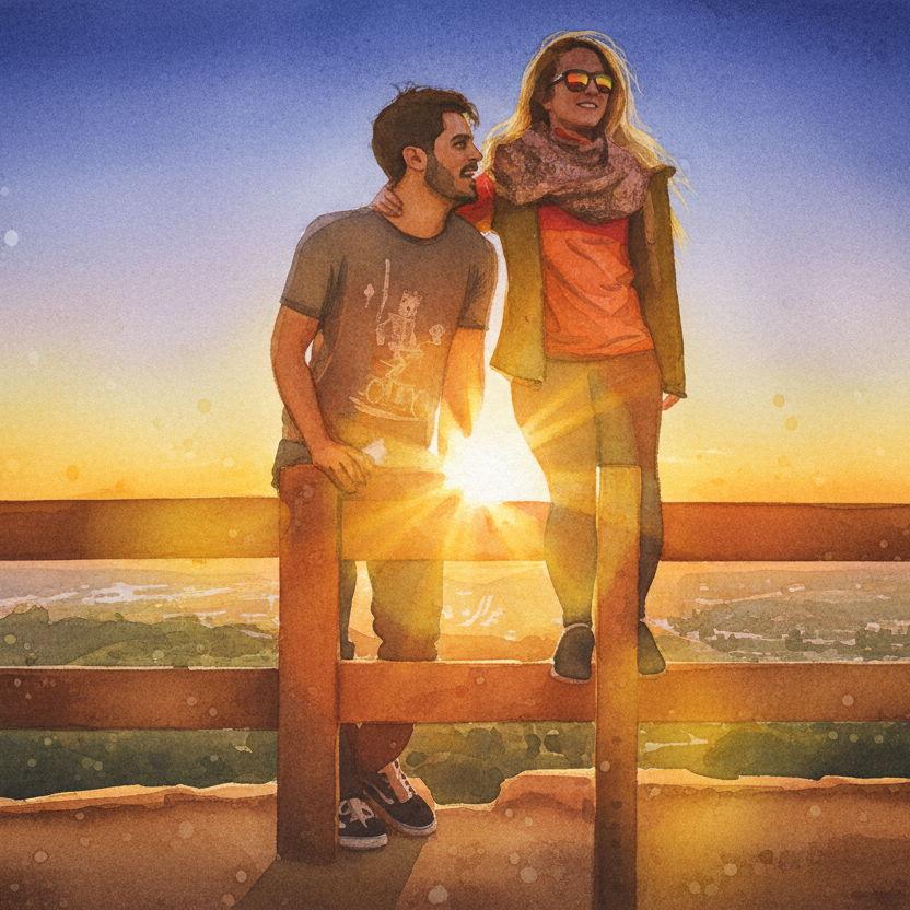 Our first trip to California.