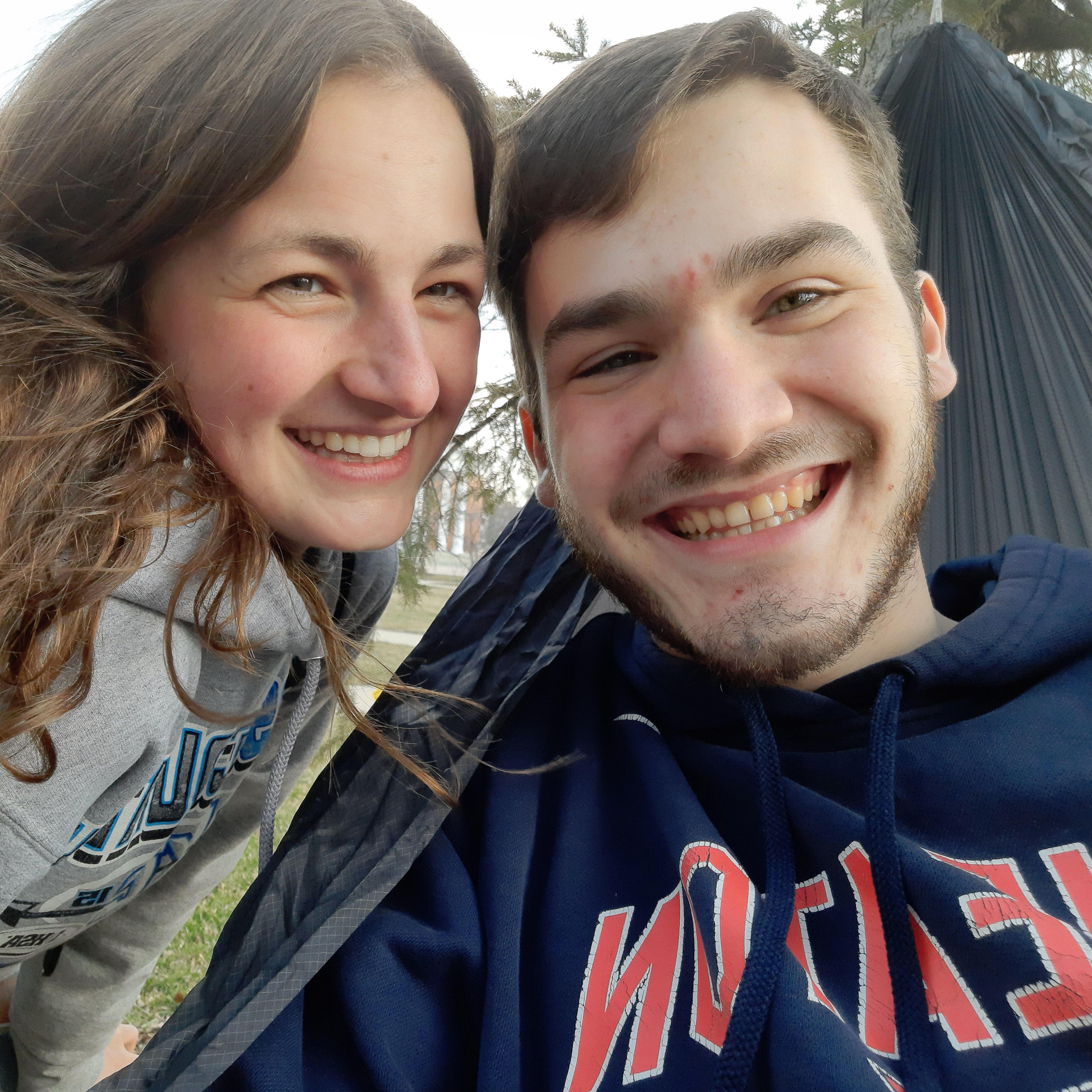 Chilling on Blanchard Lawn :)