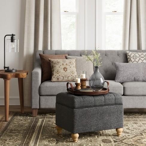 Frankford Tufted Storage Ottoman - Threshold™