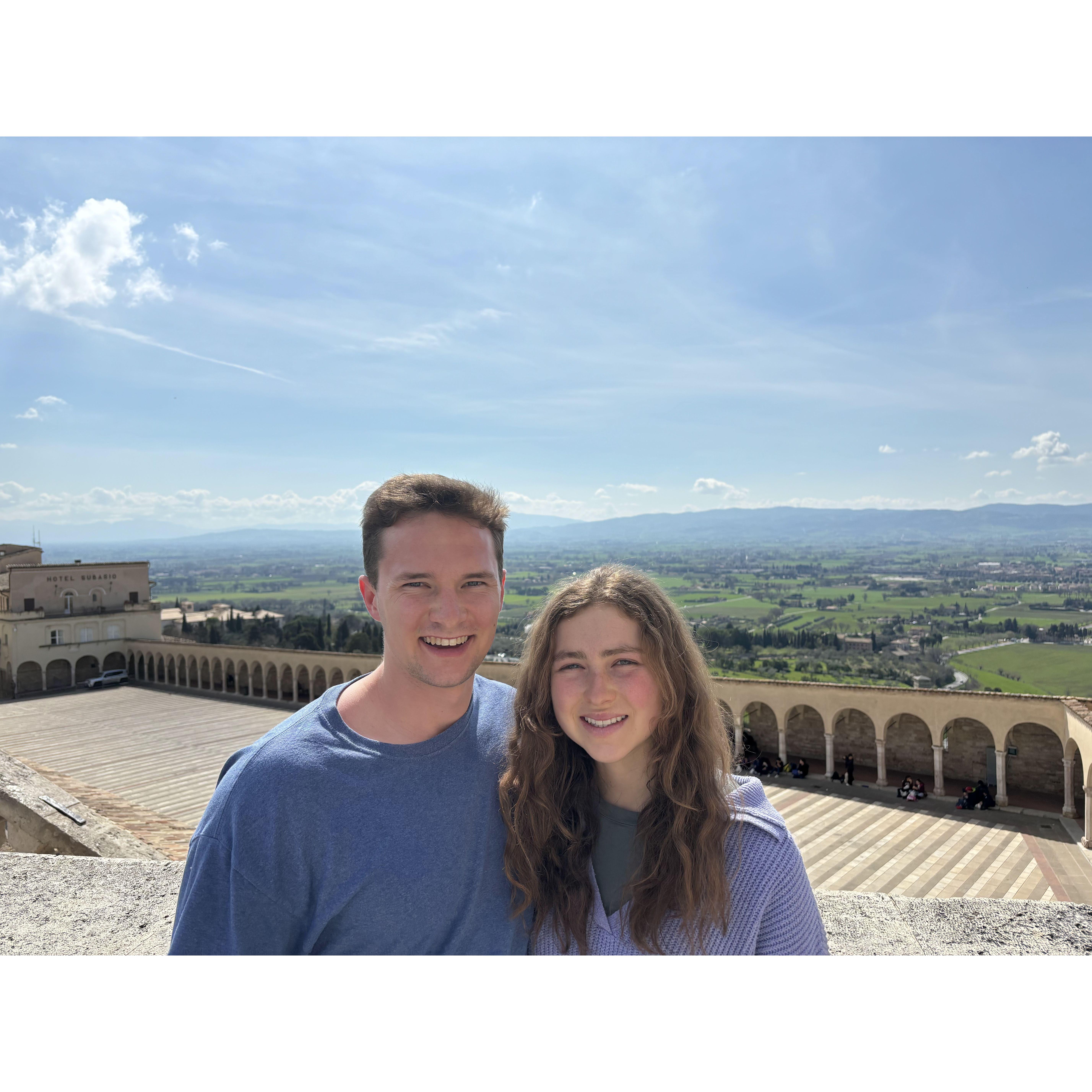 Assisi, Italy - One of our favorite places we saw while Stephen was visiting