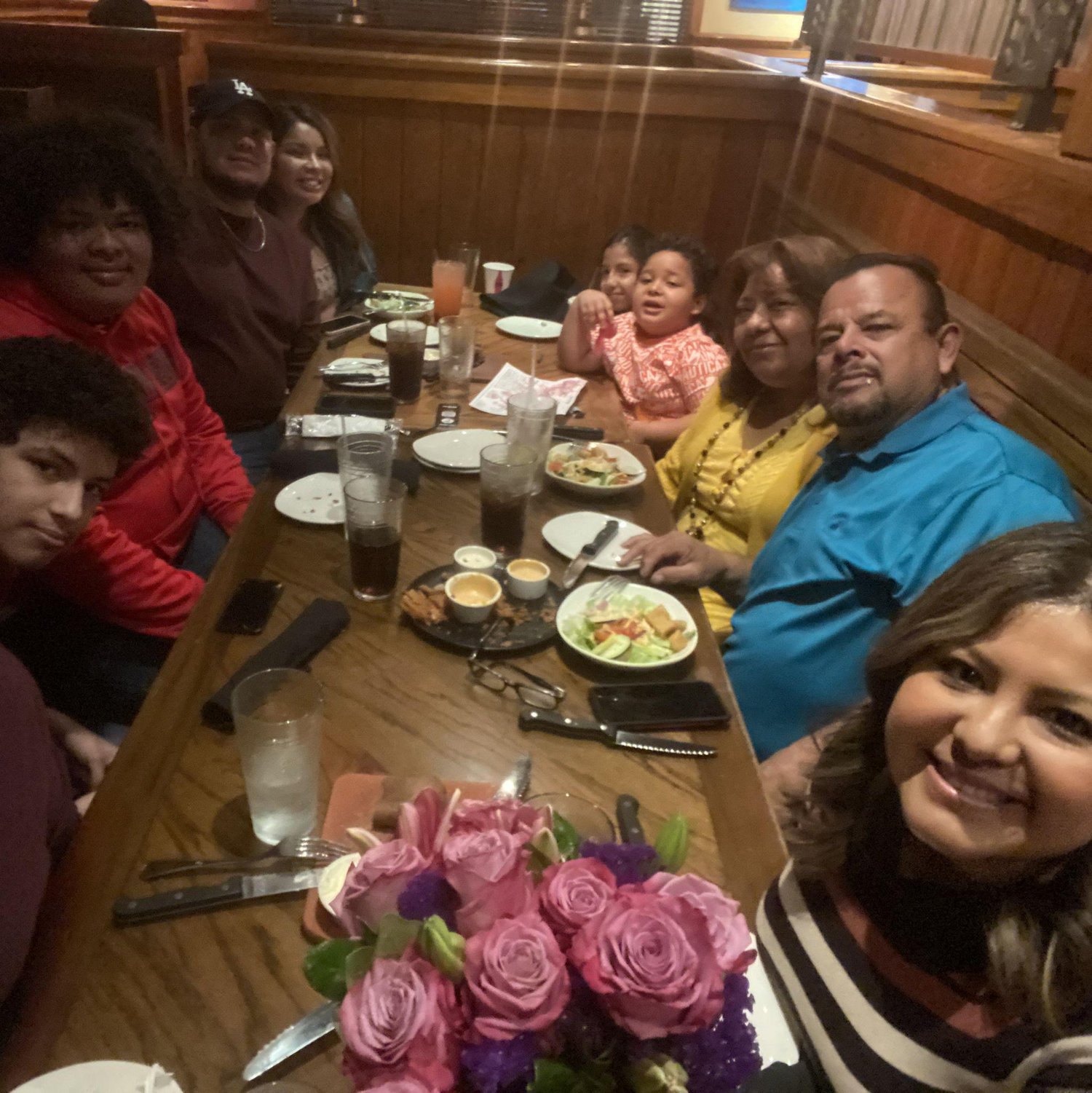 First Dinner together with Fernando's Family