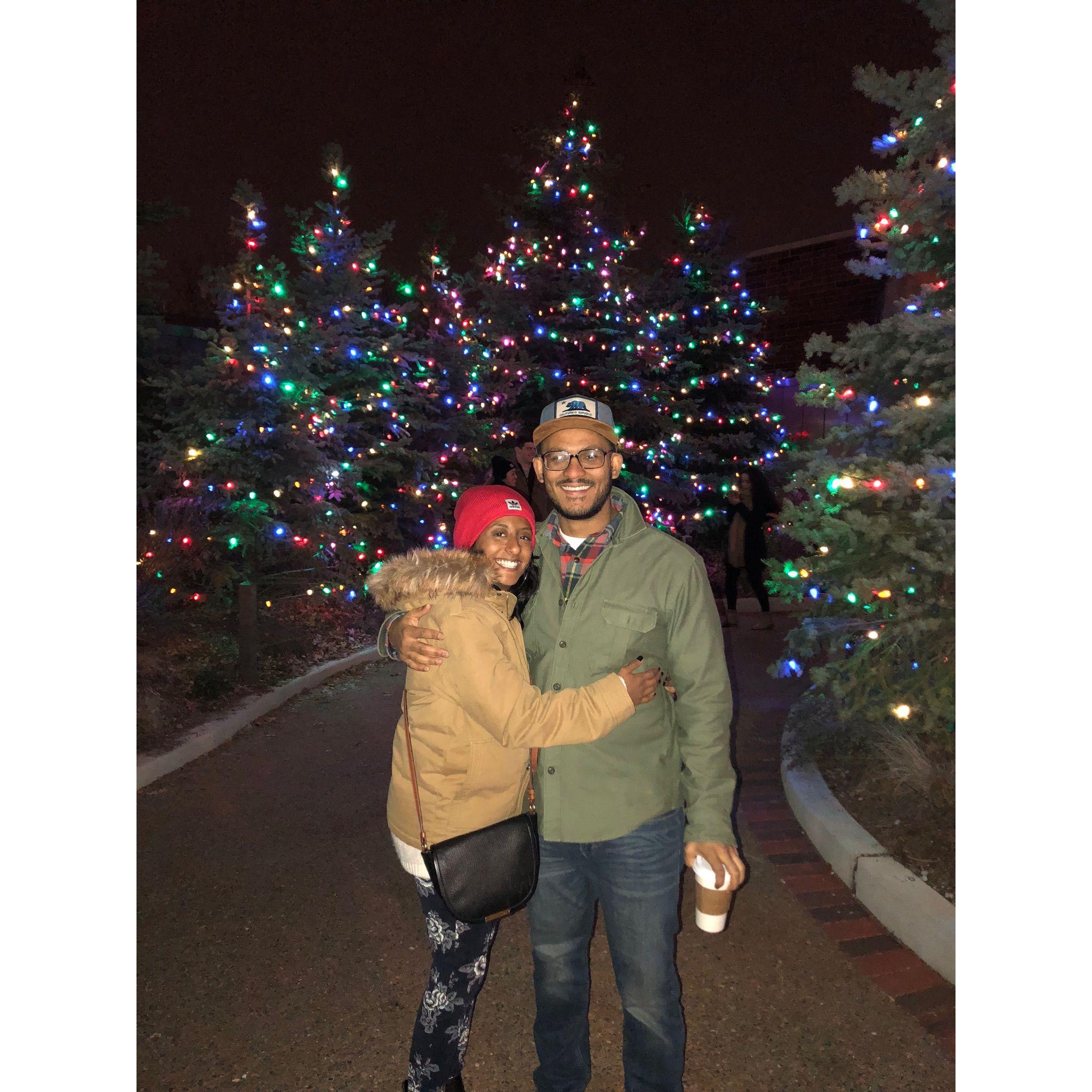 Our first Christmas together!