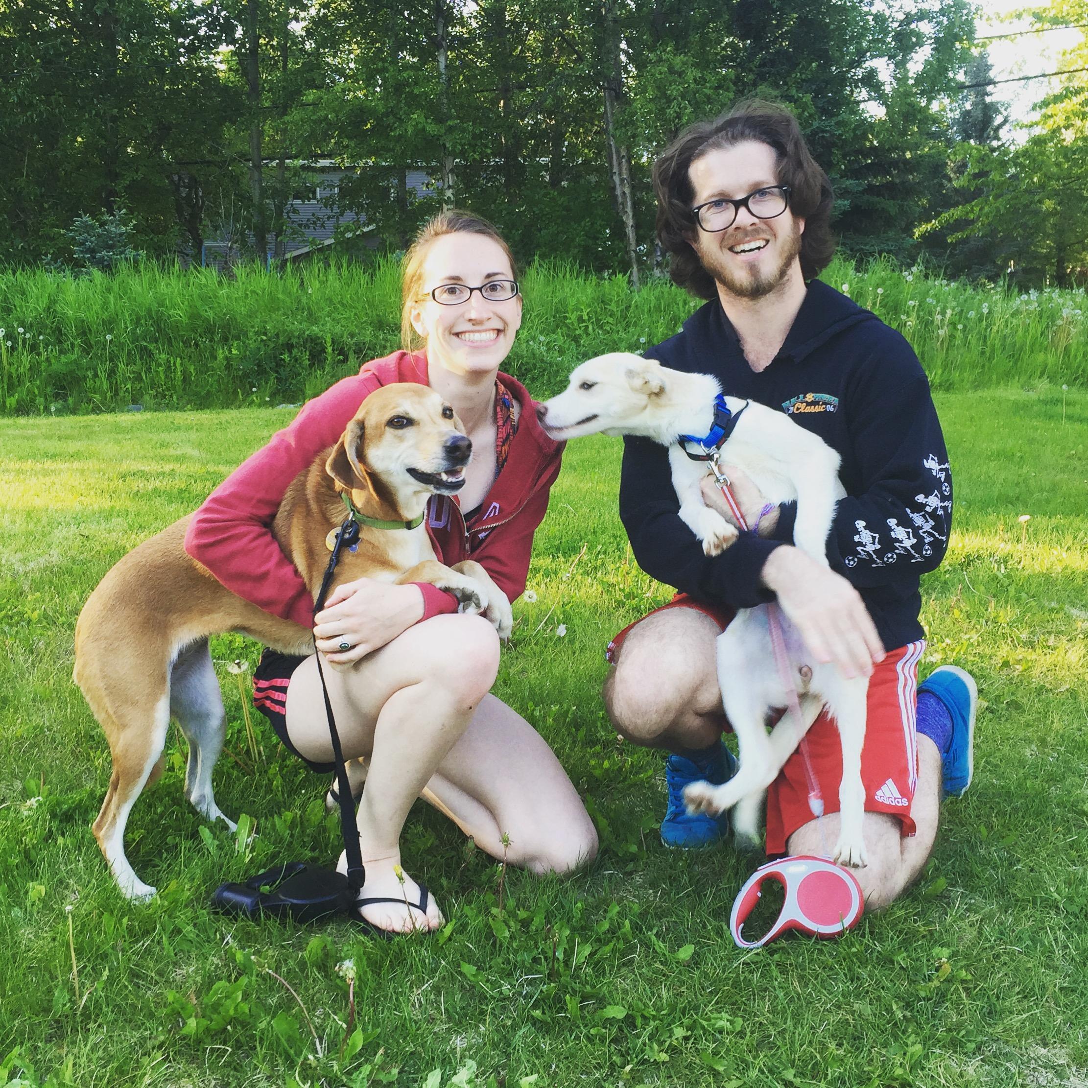 Our little family grew! We love our Roo and Lucy girls <3