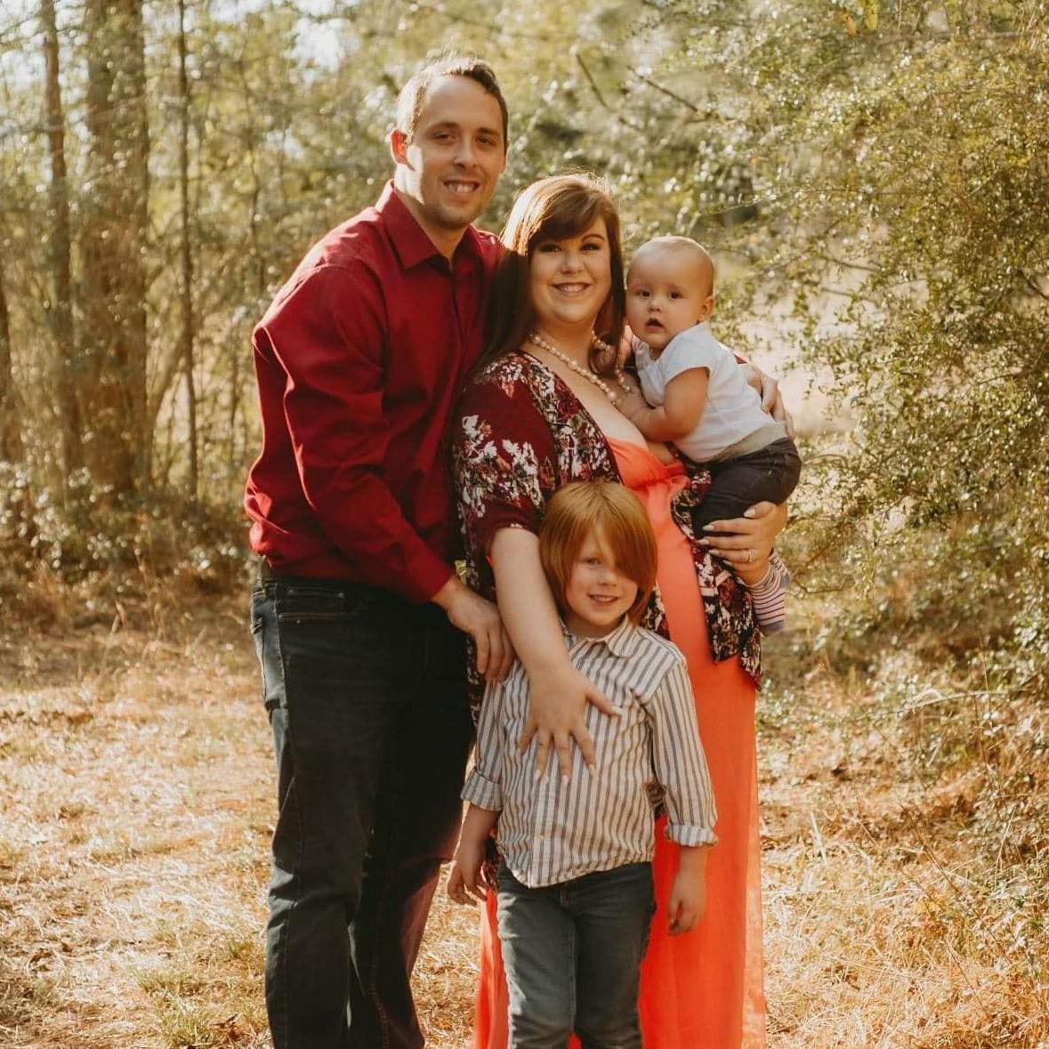 Our family just a few months before Alexander arrived.