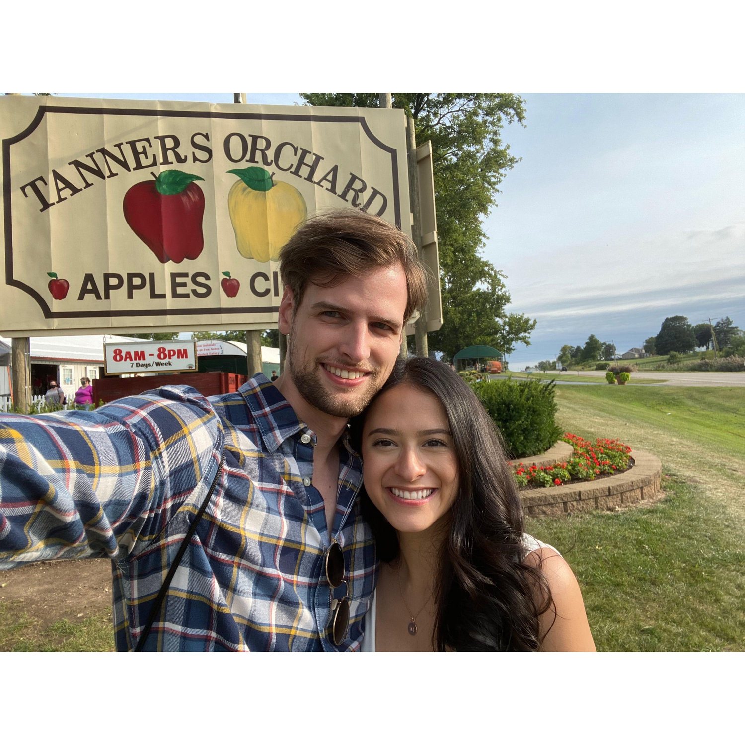 Apple Orchards are one of our favorite fall activities. Tanner's Orchard in Peoria had the best apple cider doughnuts.