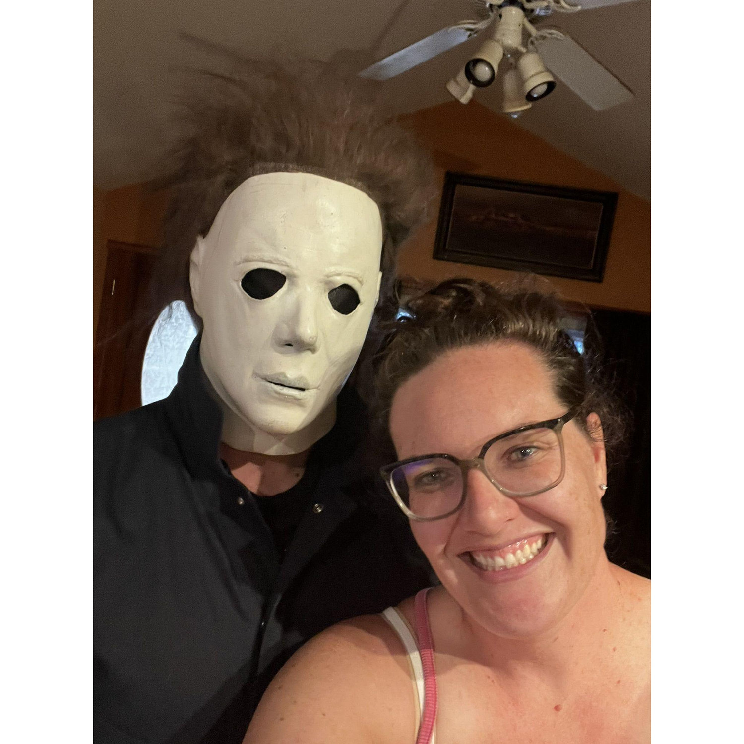 He is only allowed to wear this mask one time a year