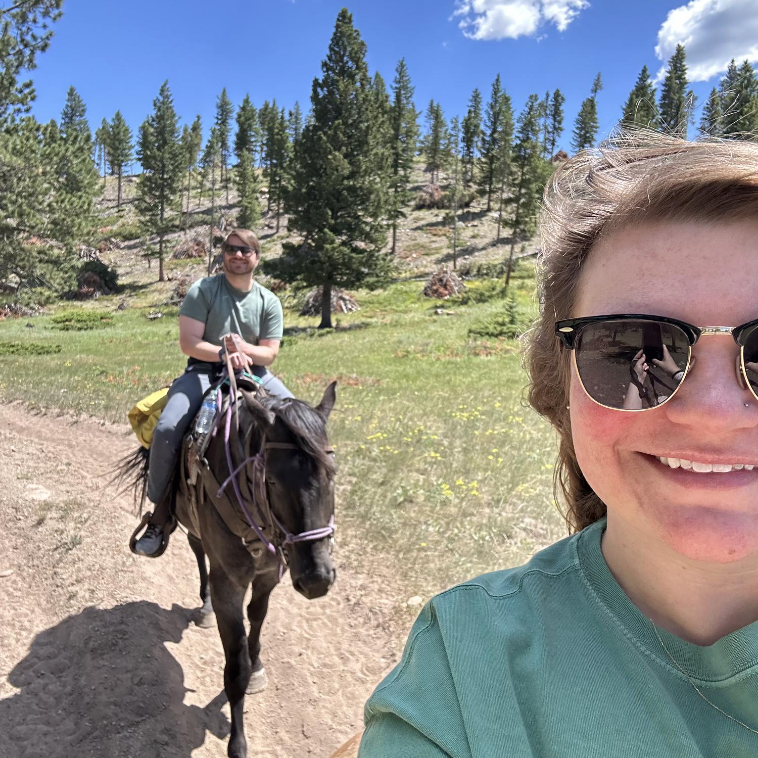 Horseback riding through RMNP! July 2024.