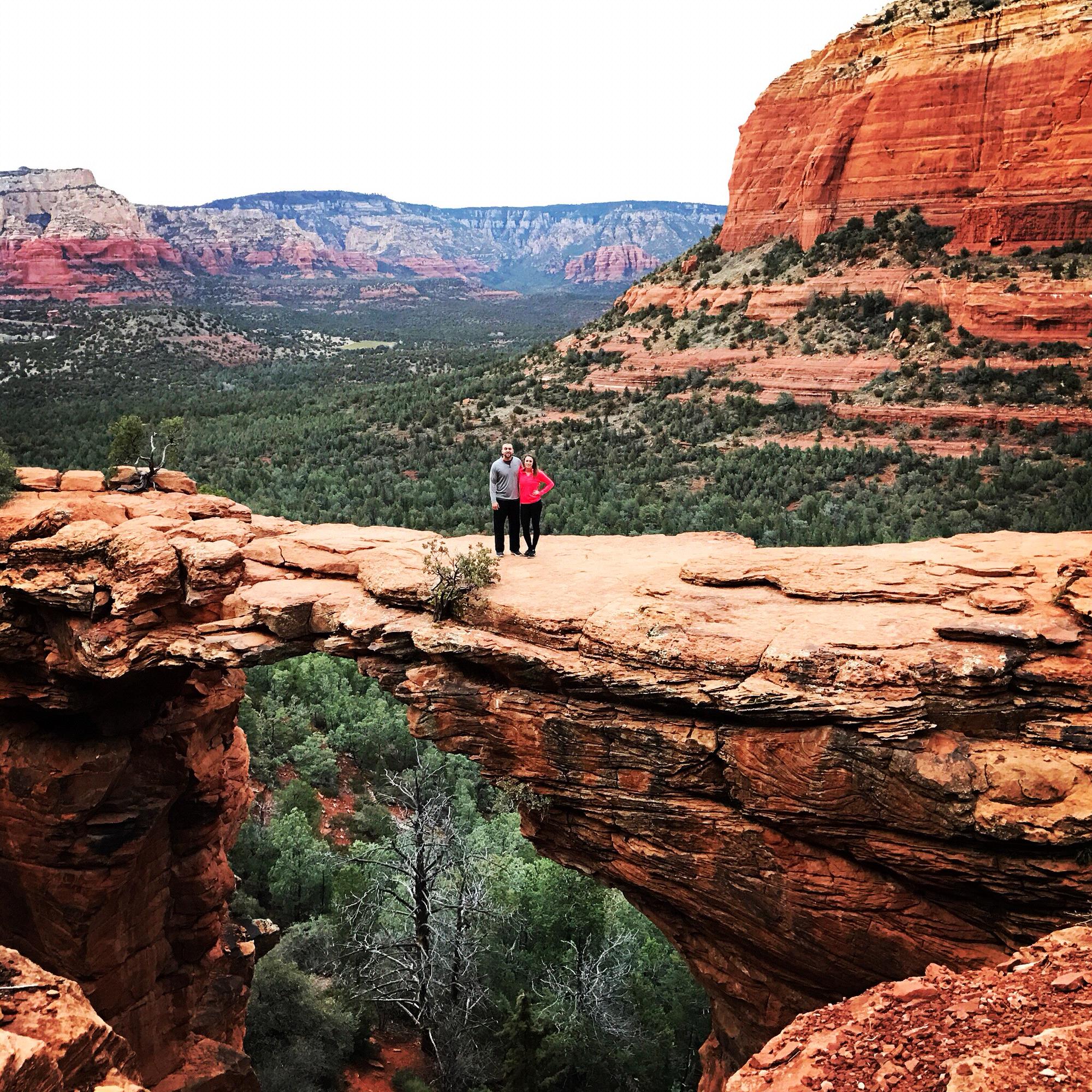 Devils Bridge in Arizona! An awesome trip with Blake and Shannon!