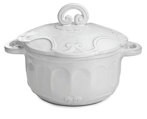 Arte Italica ~ Bella Bianca Stoneware ~ Casserole