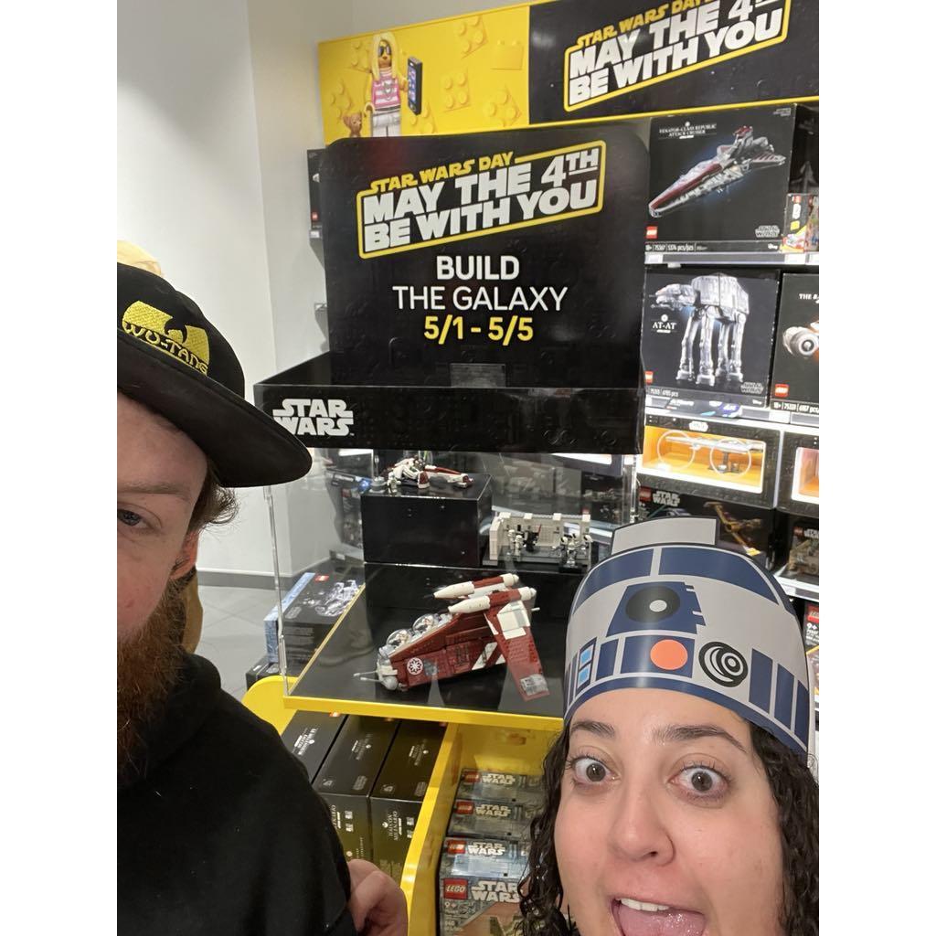 May the Force be with you... and the amount of $$$ we spend at the Lego Store