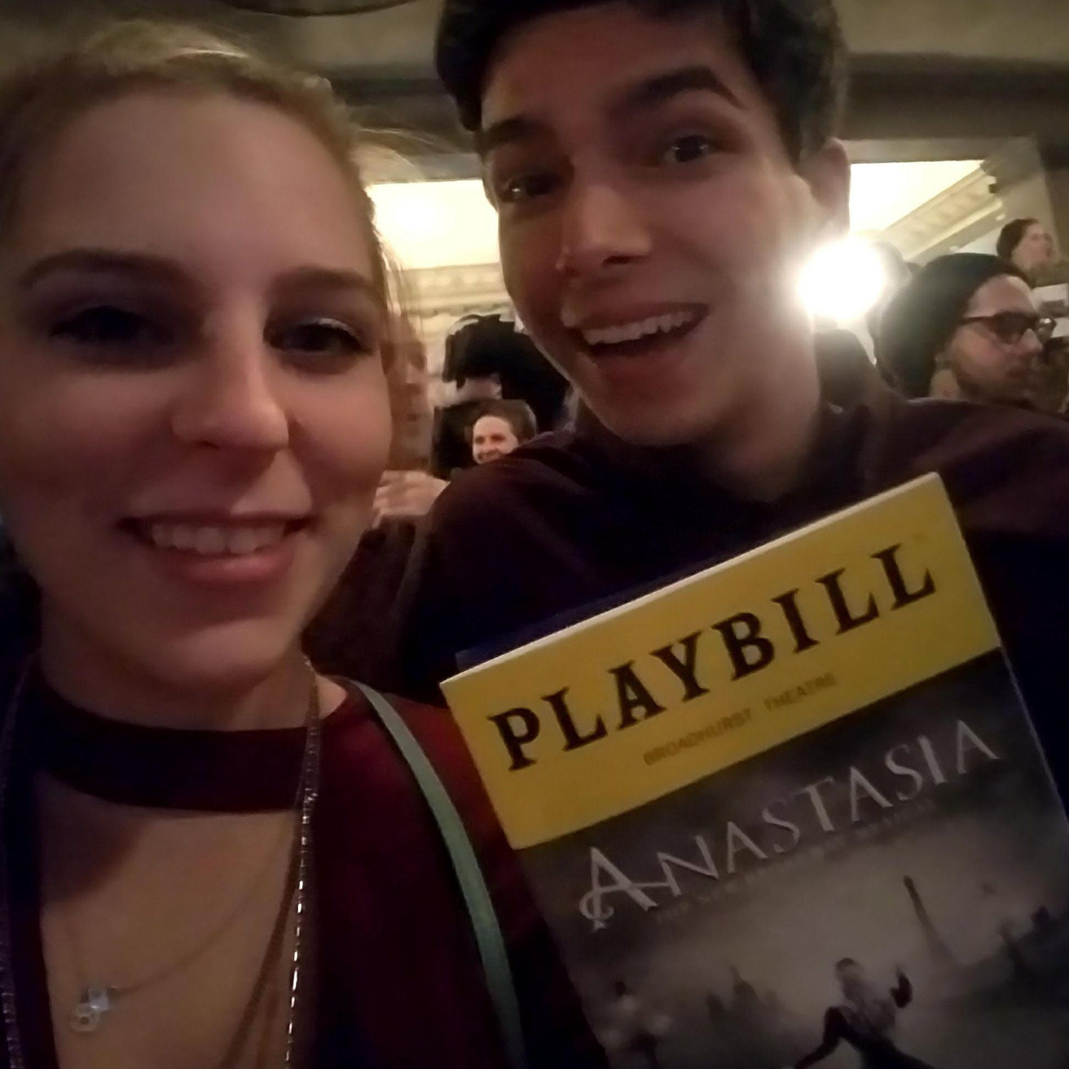 Seeing Anastasia on Broadway!