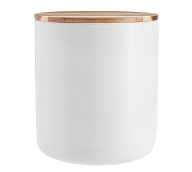 Mason Canister, Large - Ivory