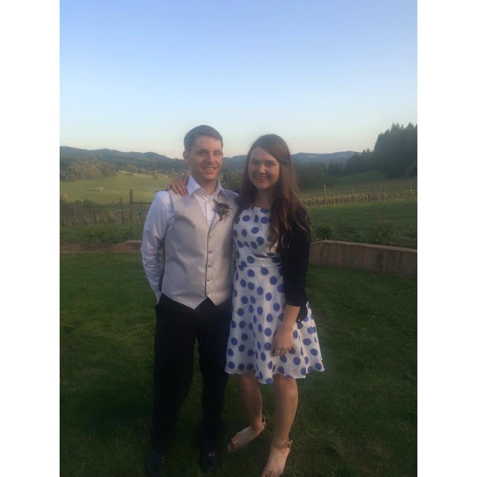 At Dan's brother Jake's wedding