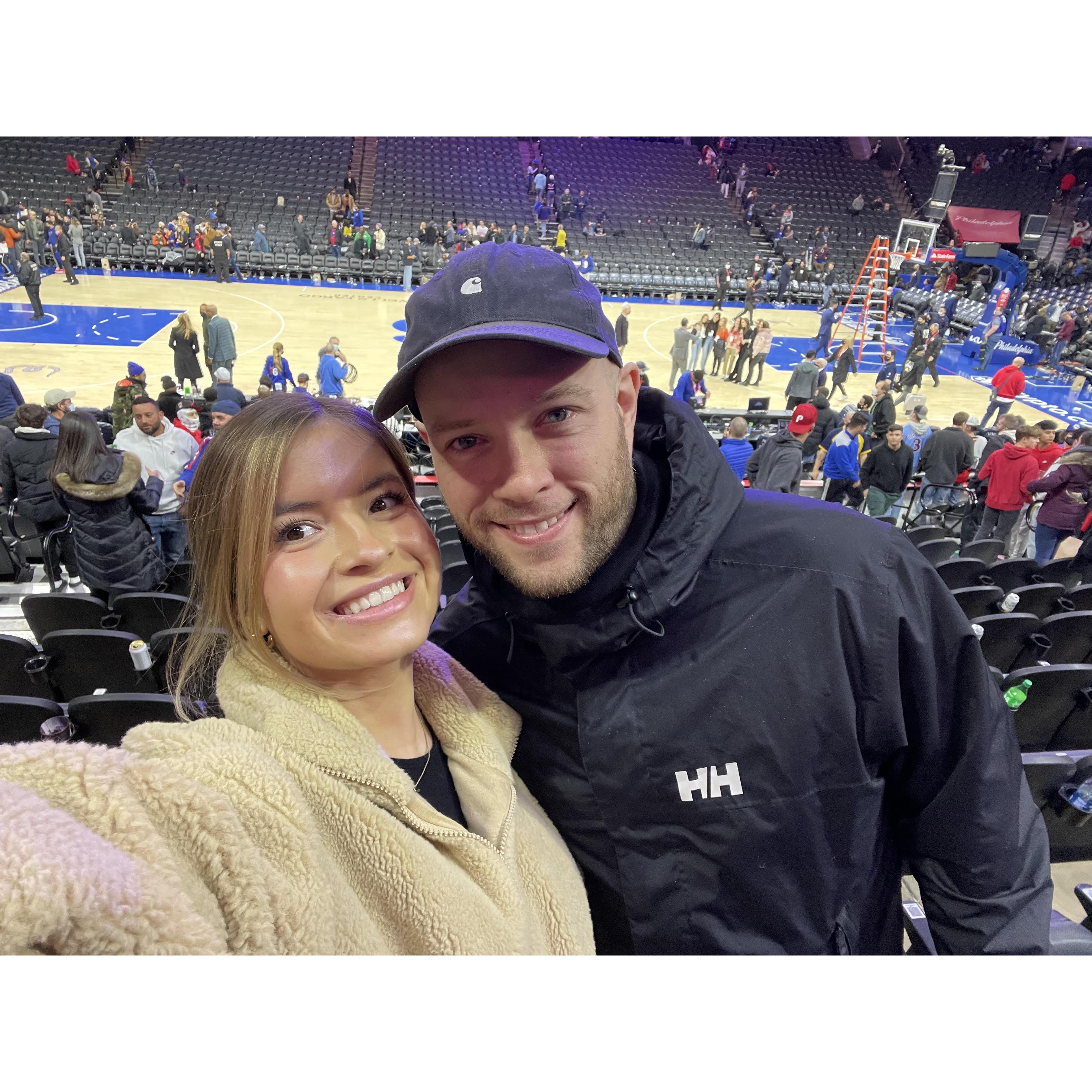 Sixers Game, Philadelphia, PA