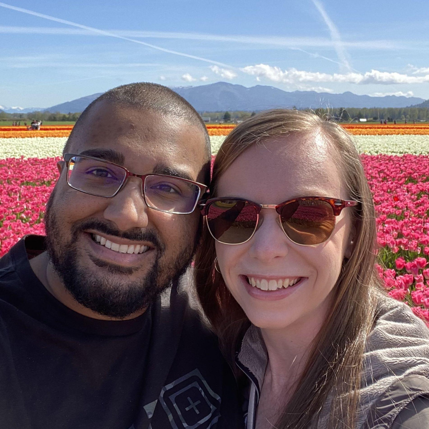 Our first anniversary trip to Seattle!