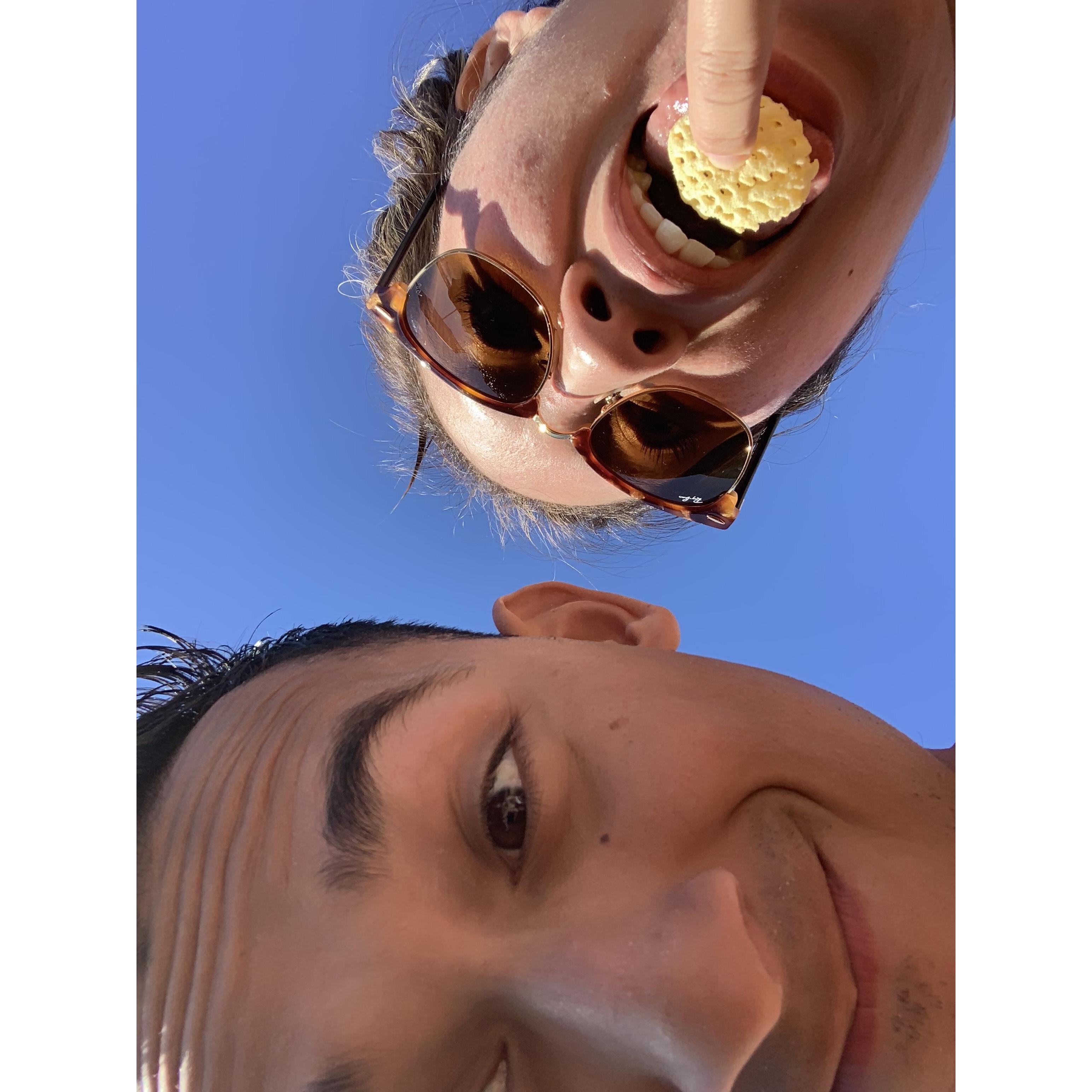 Just us being silly