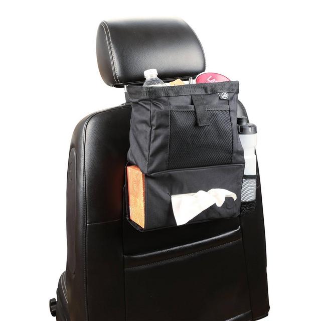 8"x11" Garbage Bag with Tissue Holder Black - Turtle Wax