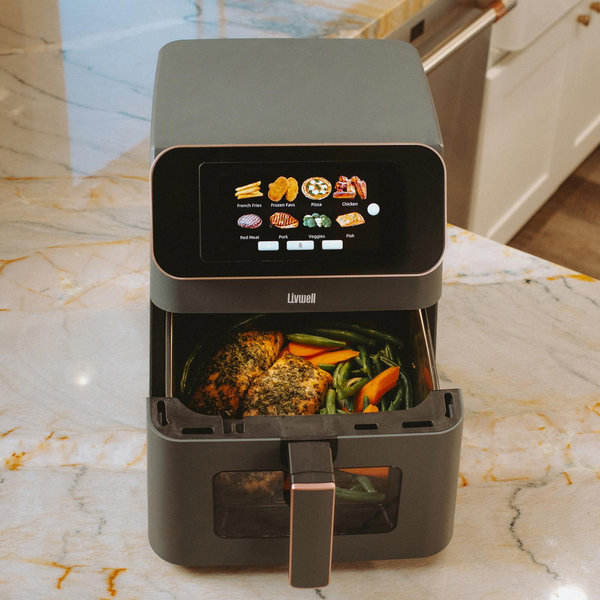 Livwell Brands Touch IQ Air Fryer - Thumbnail 4