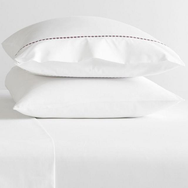 Simply Taupe Pearl Organic Percale Pillowcases, Set of 2, King