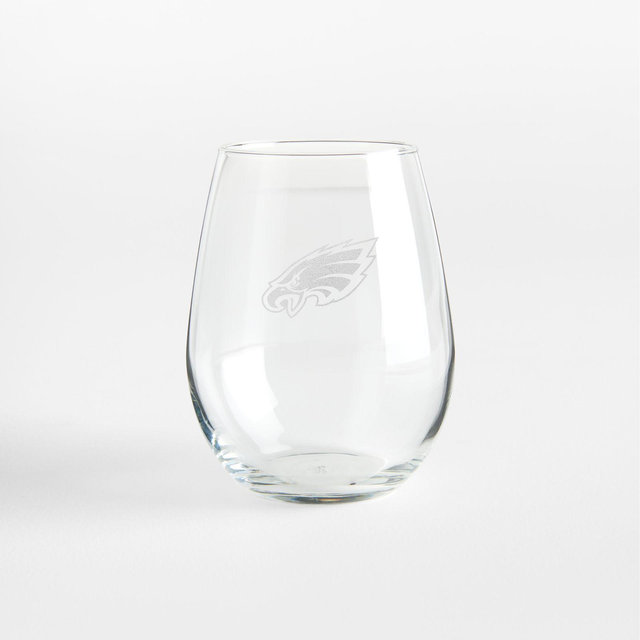 NFL Philadelphia Eagles Aspen 11.75-Oz. Stemless Wine Glass, Set of 4