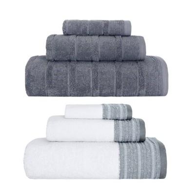6pc Luxury Fancy Towel Bundle Set - Royal Turkish Towels