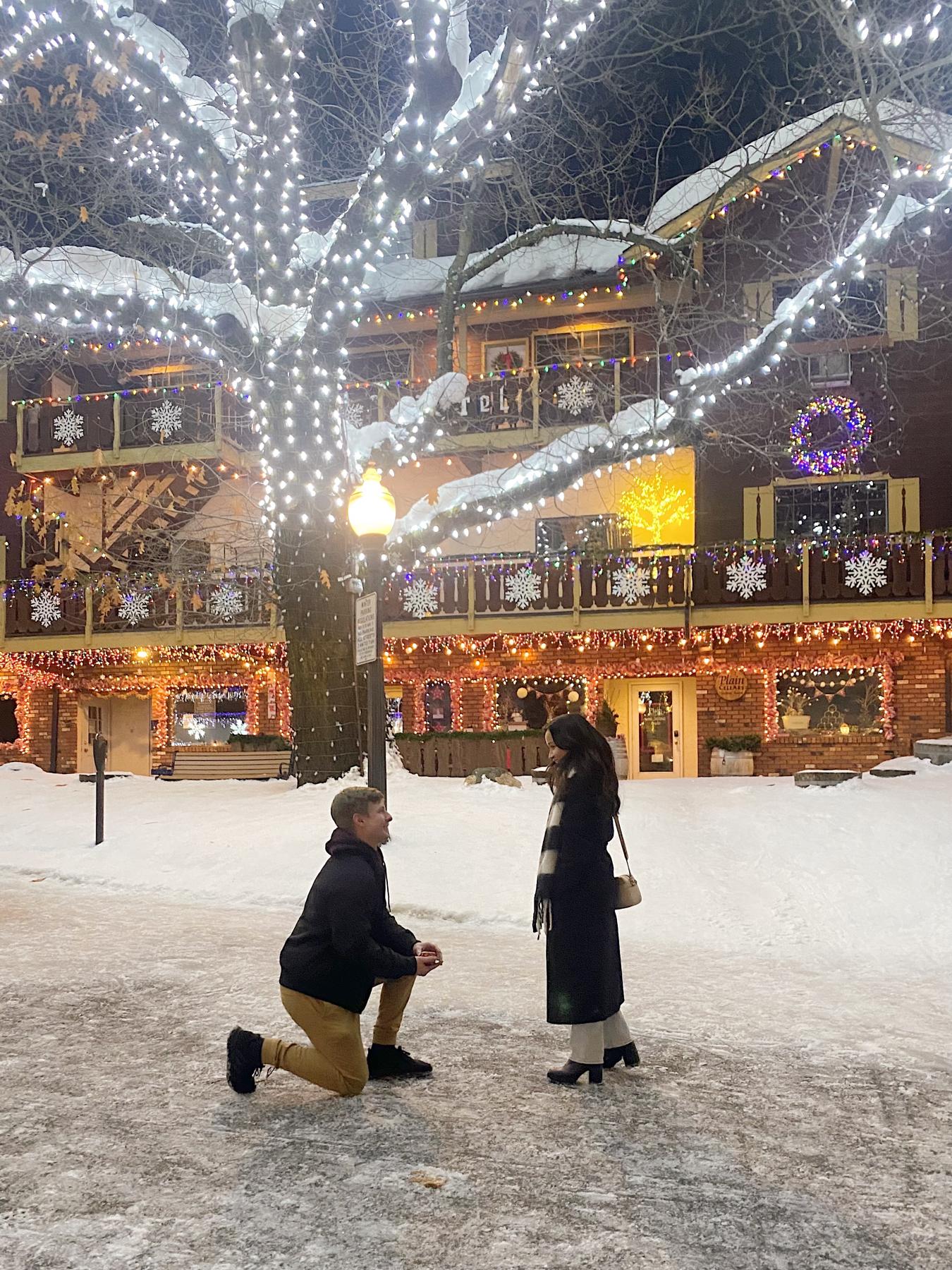 Our proposal in Leavenworth, WA!