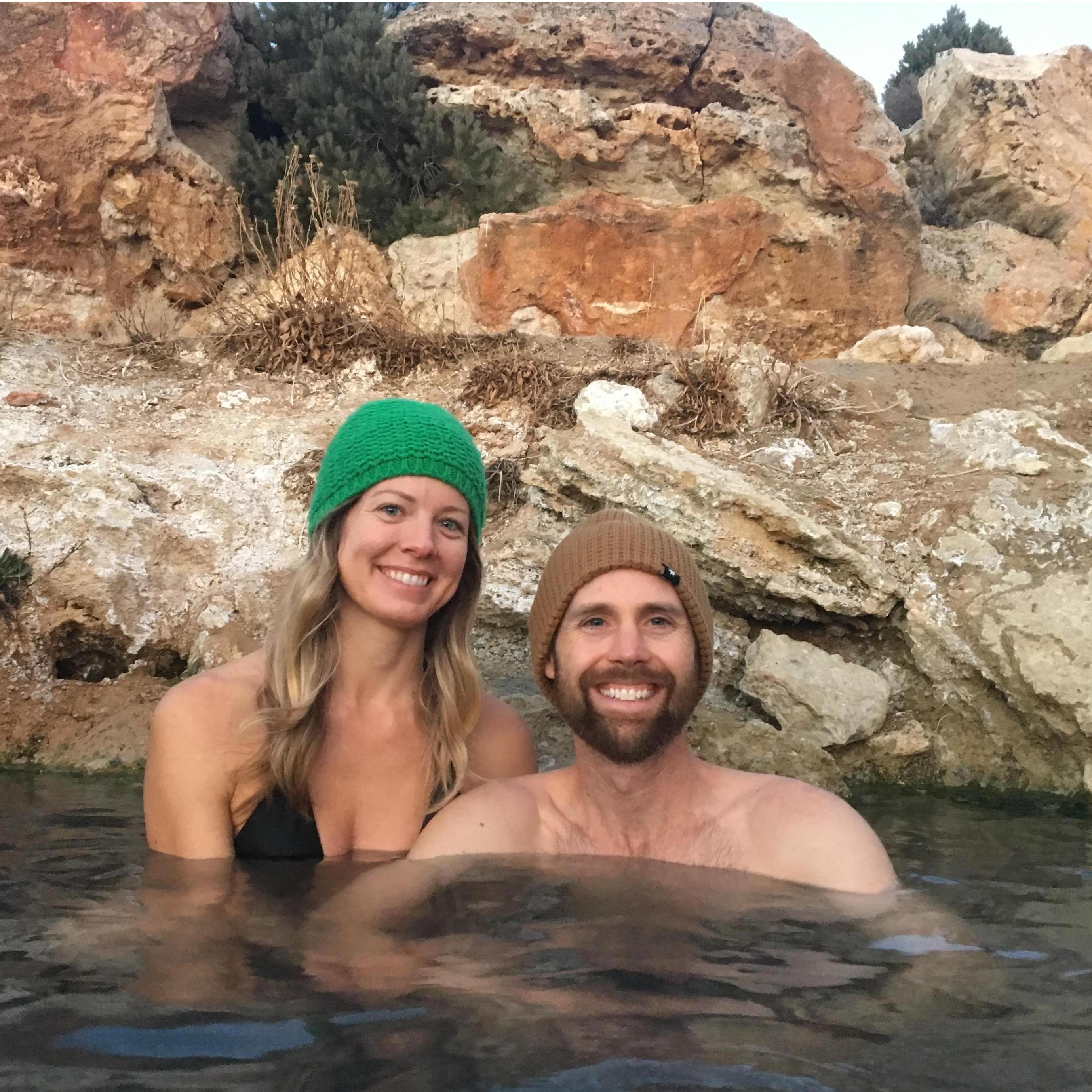 One of our Eastern Sierra private spas