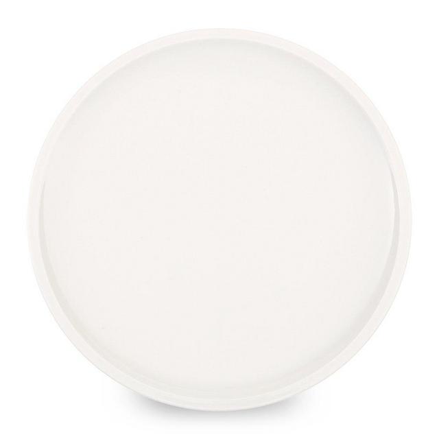 Villeroy & Boch Artesano Salad Plate Set of 6 Premium Vitrified White Porcelain - Made in Germany - Perfect for Rustic Dinners - 8.5 Inches