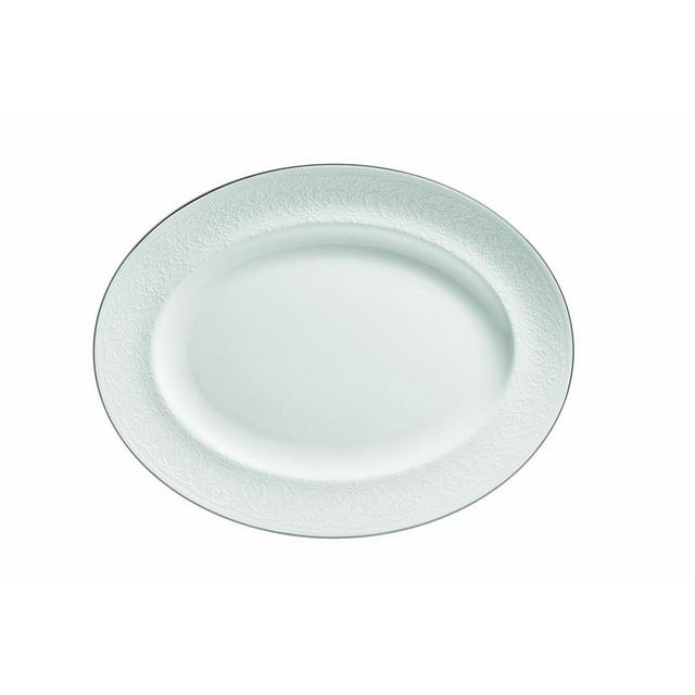 Wedgwood "English Lace" Oval Platter, 13.75"