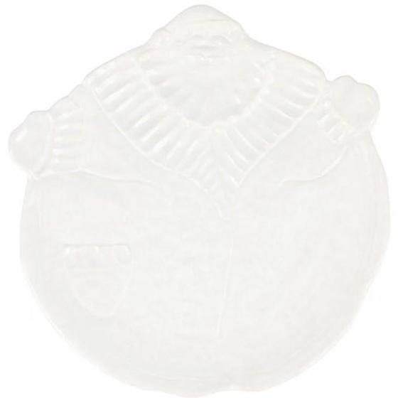 Vietri Pietra Natale Figural Santa Platter