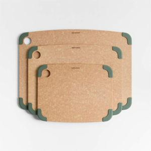 Epicurean ® Natural and Thyme Non-Slip Paper Composite Cutting Board set