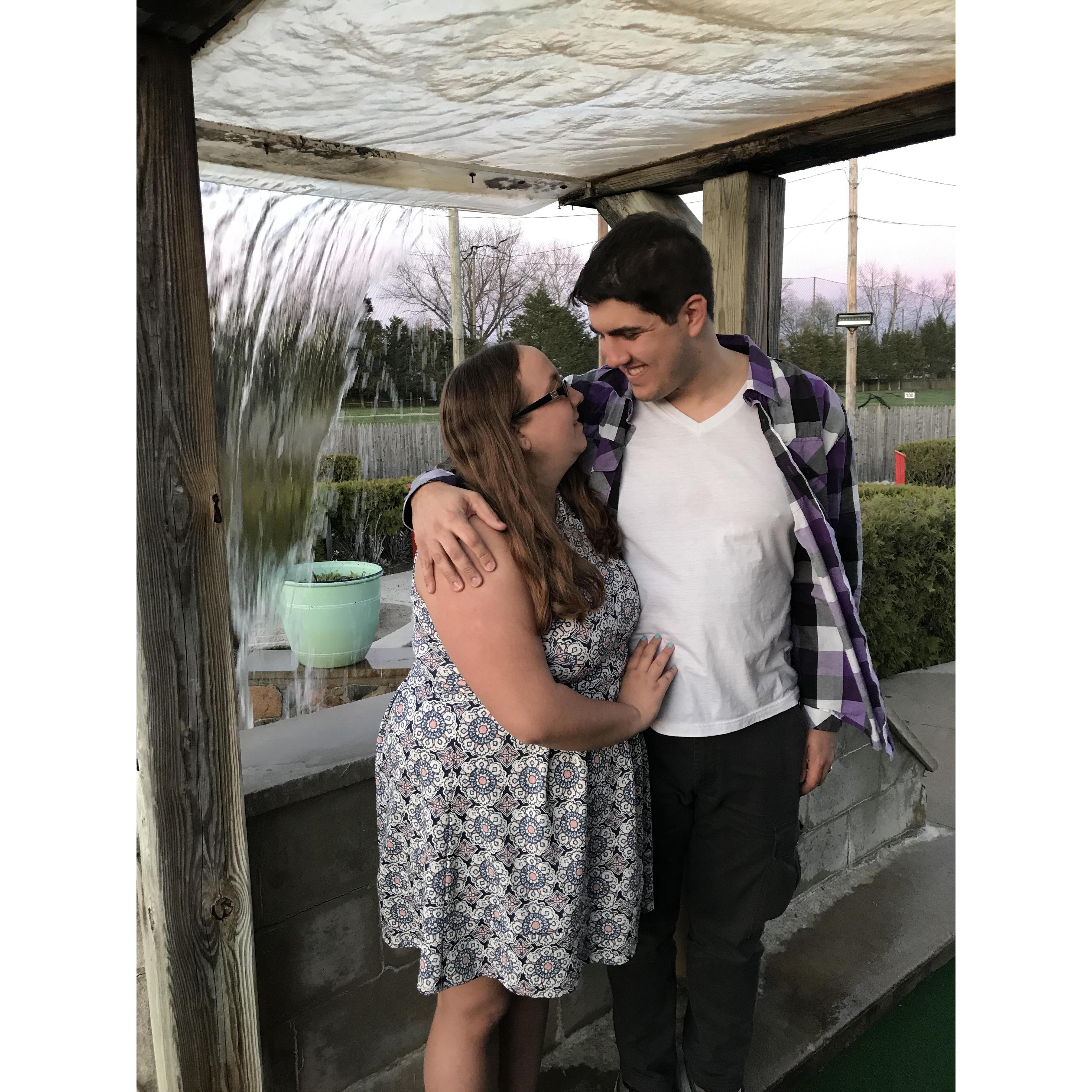Mini golf date ❤