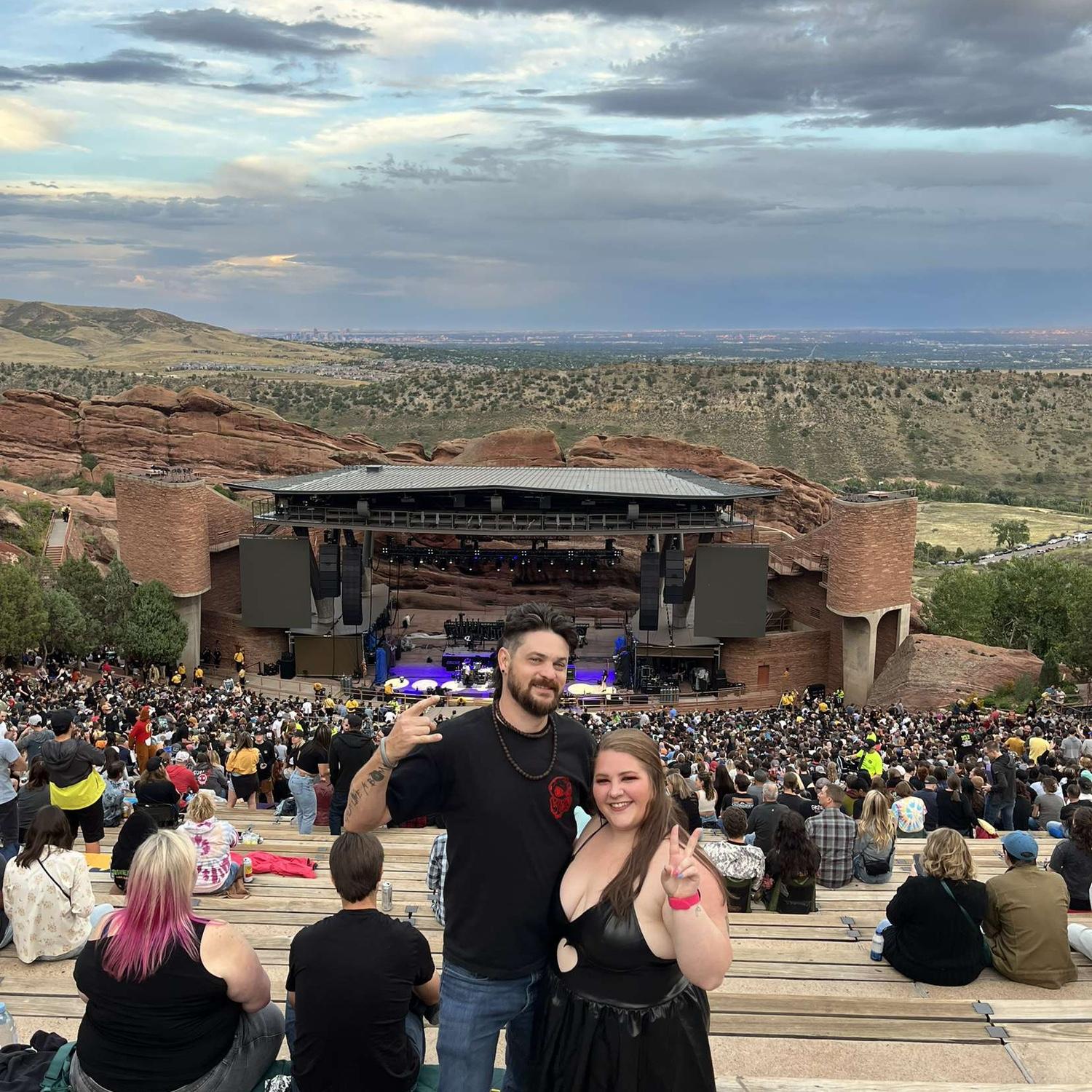 Concert at Red Rocks!