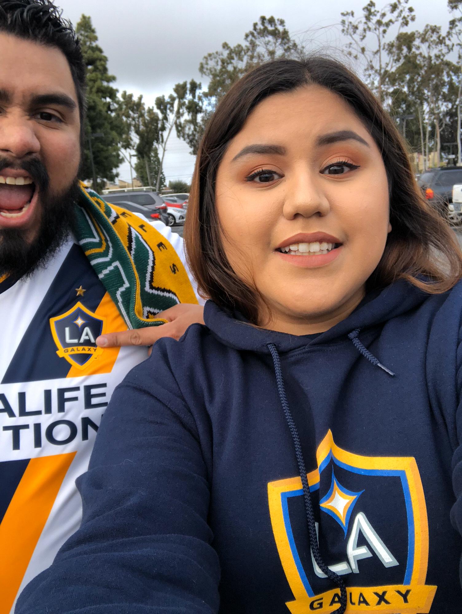 Last year we attended a lot of L.A Galaxy games, that we decided to become season ticket members this year #LAGalaxy