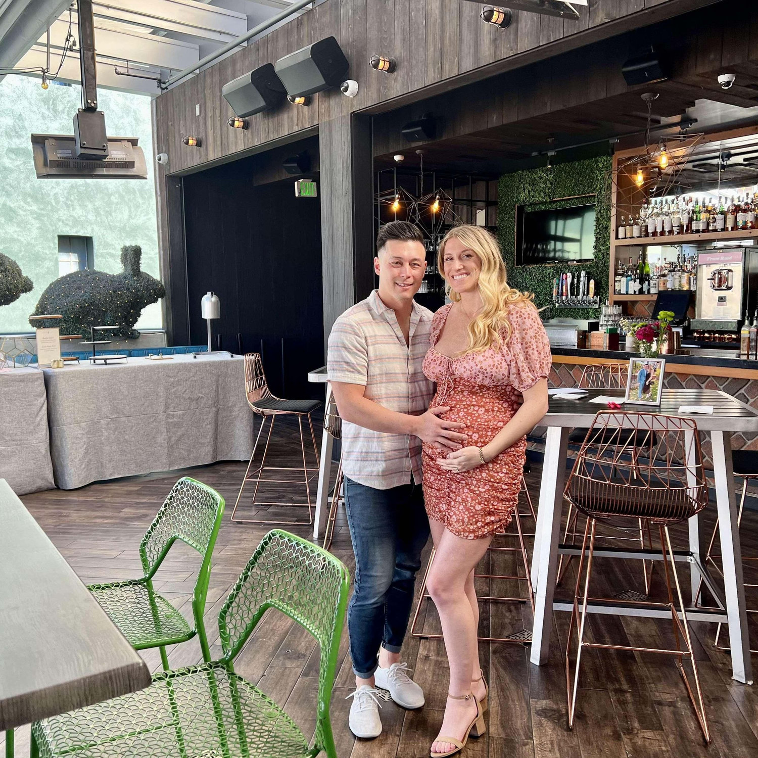 Baby shower in San Diego, February 2022