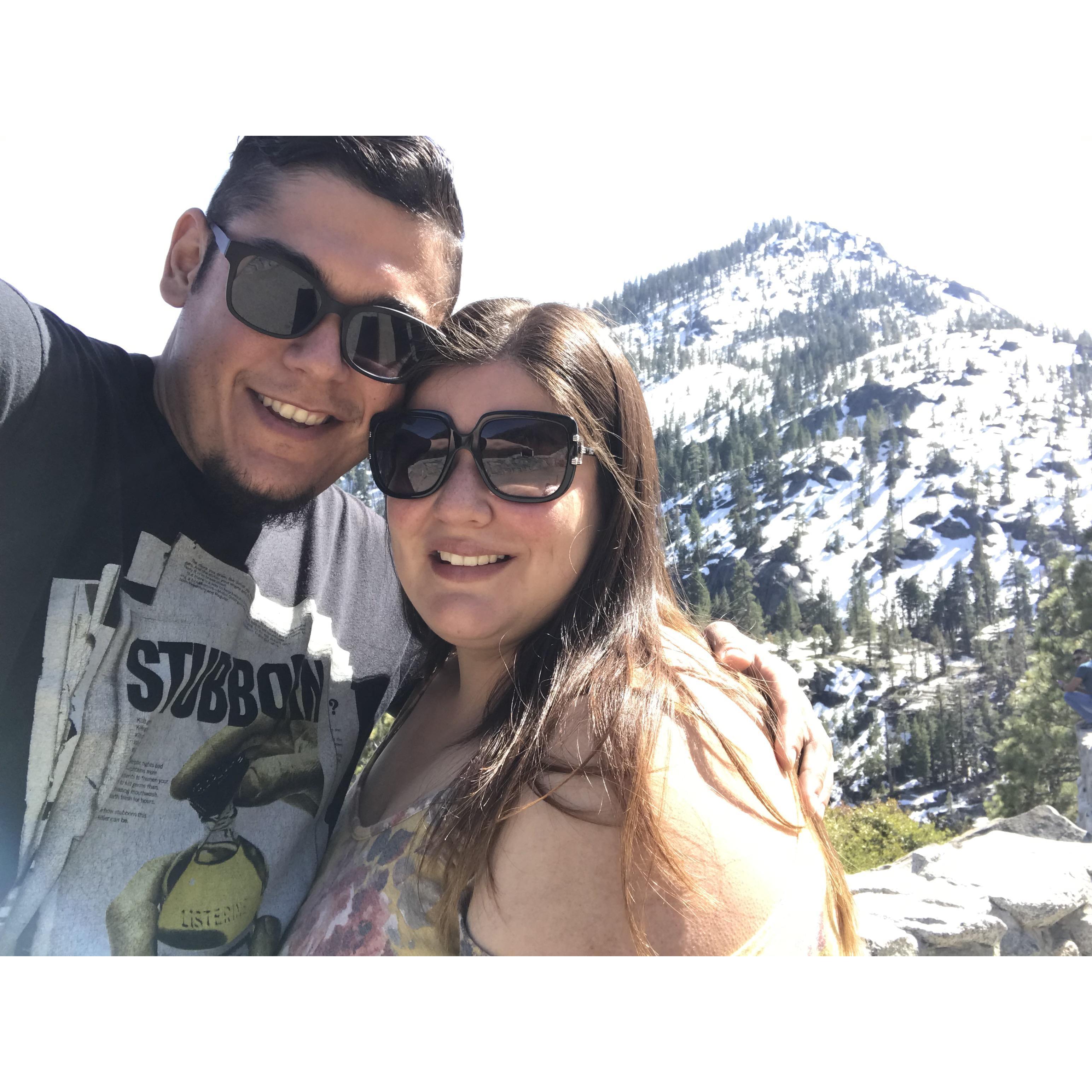 De nuestra pre-luna de miel en Lake Tahoe.