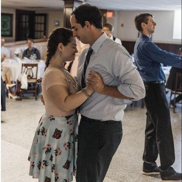 Dancing at the Kanis wedding.