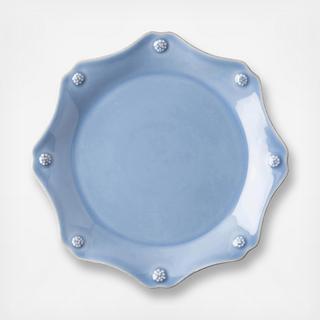 Berry & Thread Scalloped Dessert/Salad Plate