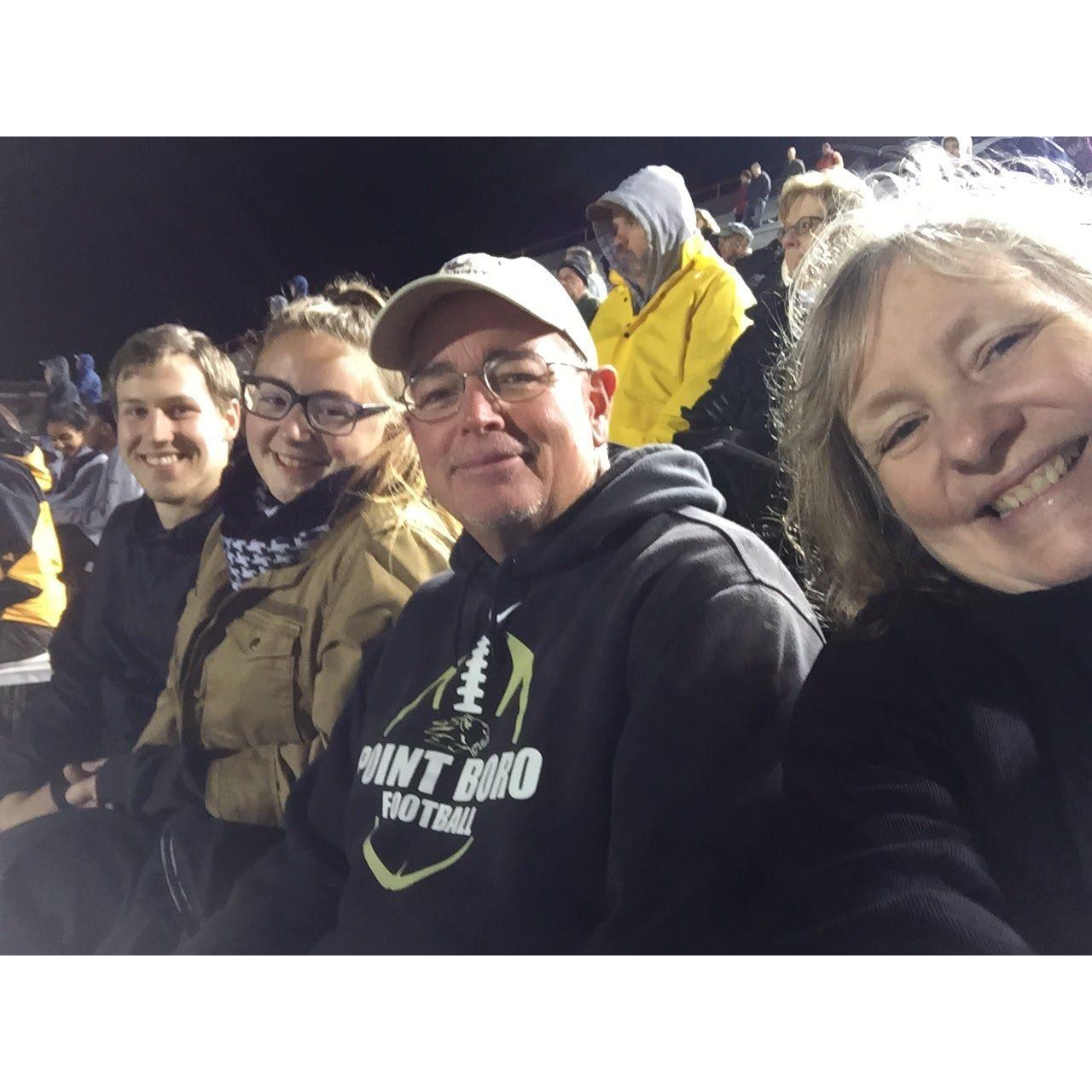 September 2017 - Connor's first time meeting the parents when T+L came to visit for a Brown football game!