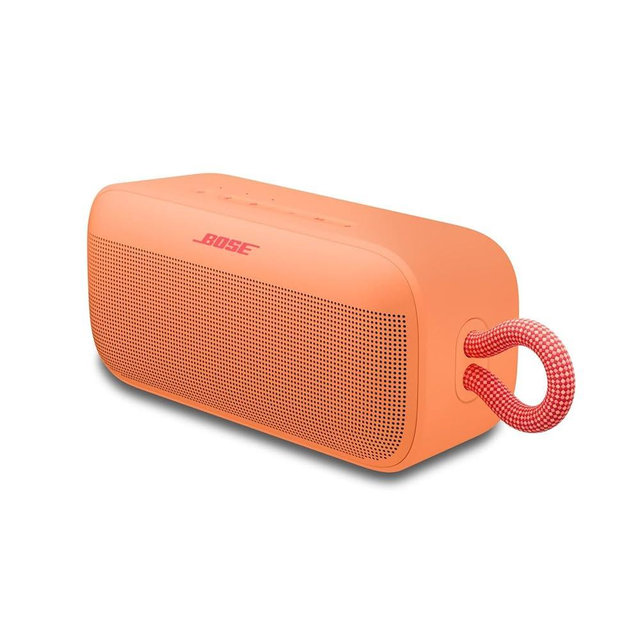 Bose SoundLink Plus Portable Bluetooth Speaker, Wireless Outdoor Speaker, Up to 20 Hours Battery Life, Waterproof and Dustproof, Sunset Peach - Limited Edition Color
