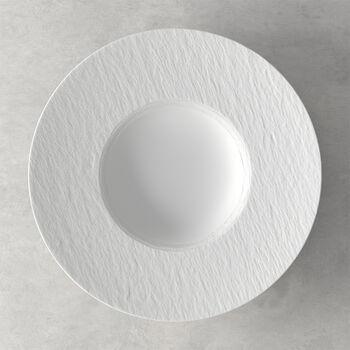 Manufacture Rock blanc Plato pasta 28x28x5cm
