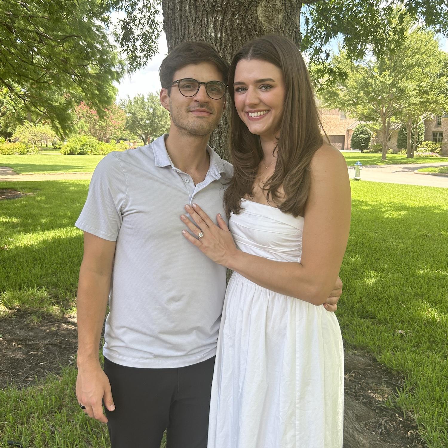 July 7, 2024
Andrew organized a surprise party with our family and friends to celebrate our engagement!